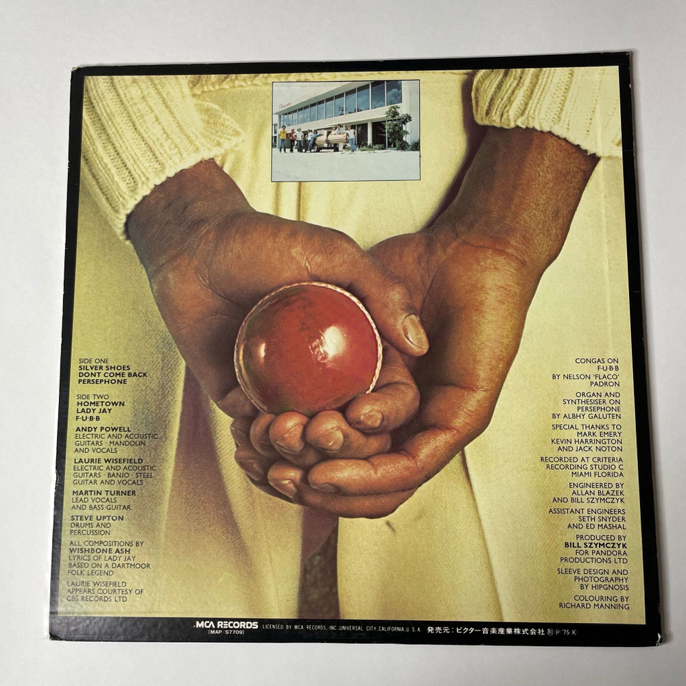 Винтажная виниловая пластинка LP Wishbone Ash There's The Rub (Japan 1974) (No Obi)