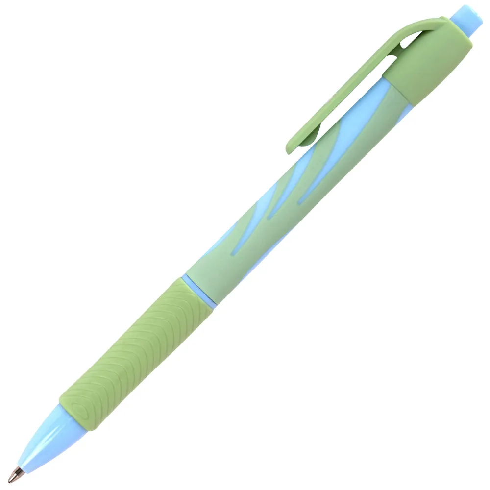 Ручка шариковая автоматическая BRAUBERG ULTRA-RT PASTEL, 1шт, СИНЯЯ, 0,7 мм, линия 0,35 мм, 143933