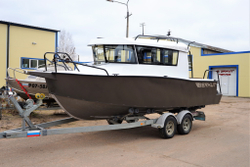 Алюминиевый катер BERKUT Nord Cruiser