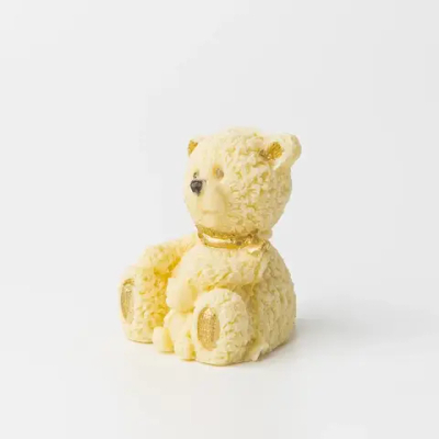 Мишка из белого бельгийского шоколада