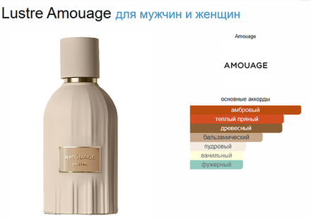 Lustre Amouage 100 ml (duty free парфюмерия)