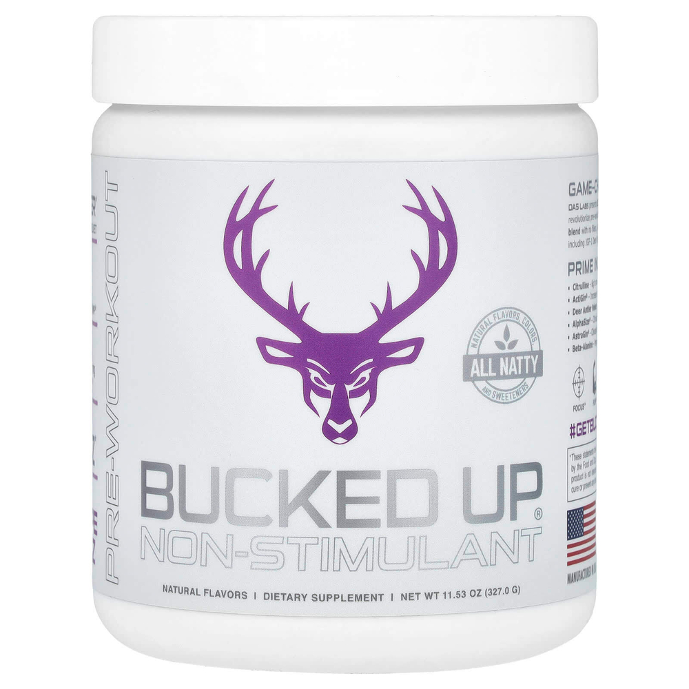 Bucked Up, предтренировочный комплекс, без стимуляторов, со вкусом винограда, 327 г (11,53 унции)