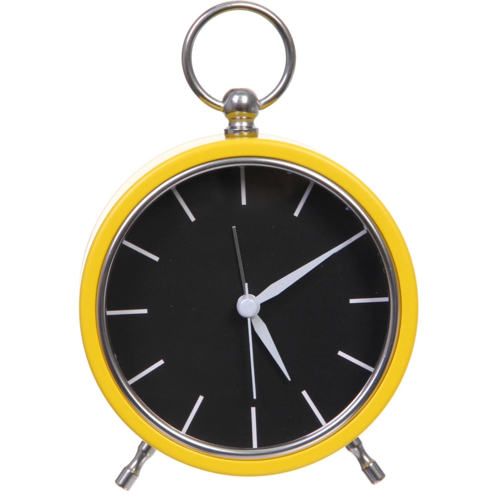 Будильник «LION» 11*5см желтый