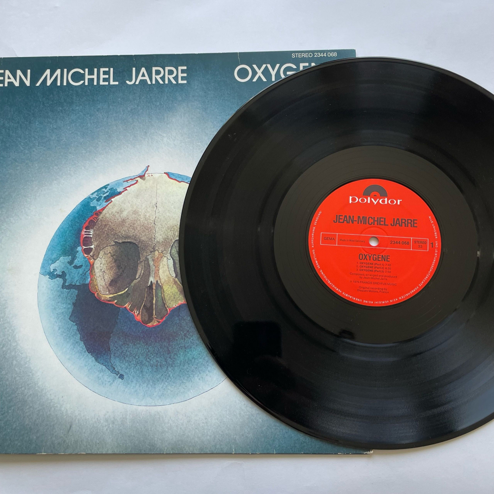 Винтажная виниловая пластинка LP Jean Michel Jarre Oxygene (Германия 1977)