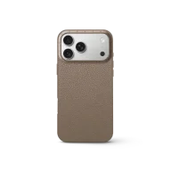 Чехол для iPhone 17 - Зернистая кожа - бежевый