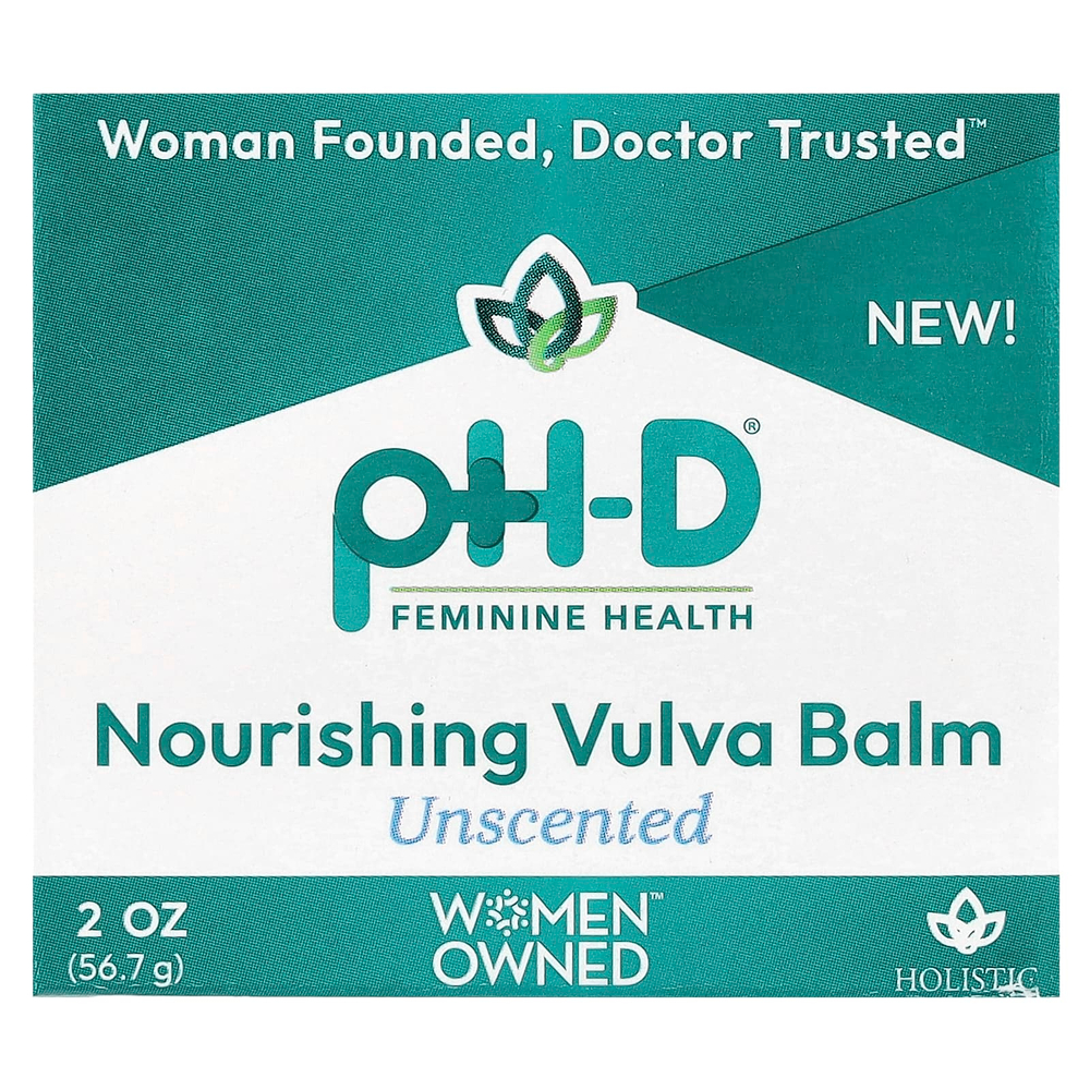 pH-D Feminine Health, Питательный бальзам для вульвы, без запаха, 56,7 г (2 унции)