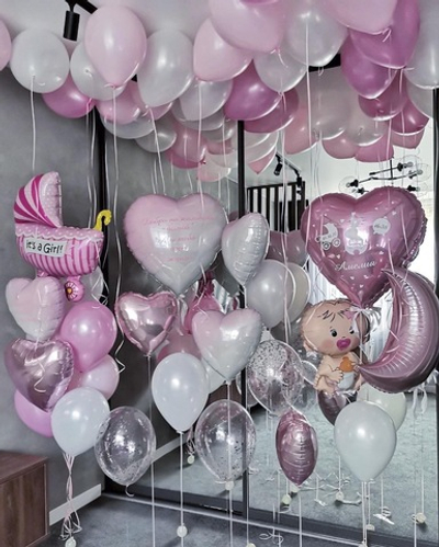 Набор шаров на выписку №61