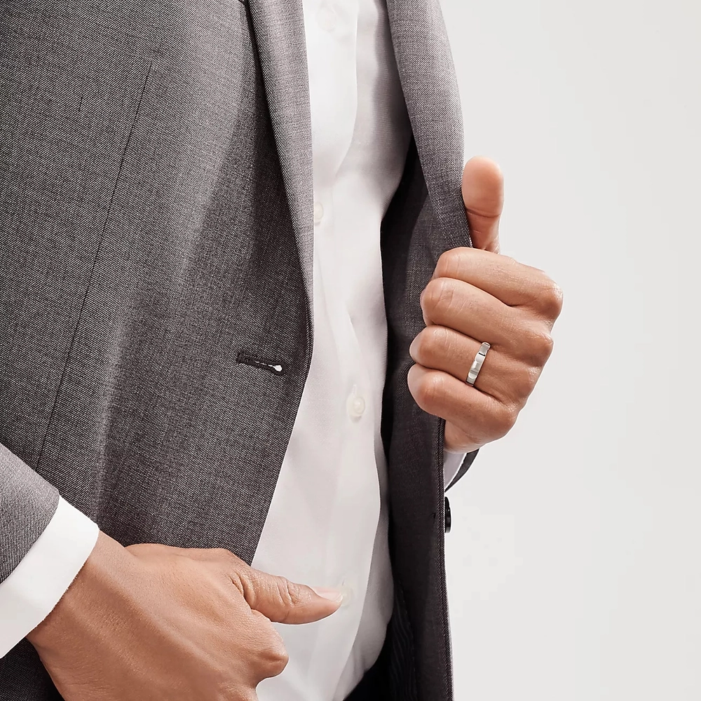 Кольцо из серебра 925, Tiffany 💠Paloma Picasso Groove. В наличии