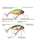 Воблер Крэнк ЖУК 37mm,
