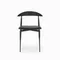 Стул Tor, черный с черной спинкой