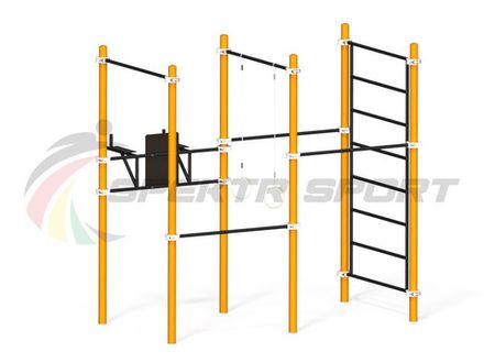 Комплекс для занятий Воркаут SP GTO-57_76mm
