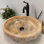 Раковина из оникса Erozy Yellow EO-62186 51*42*15 0099