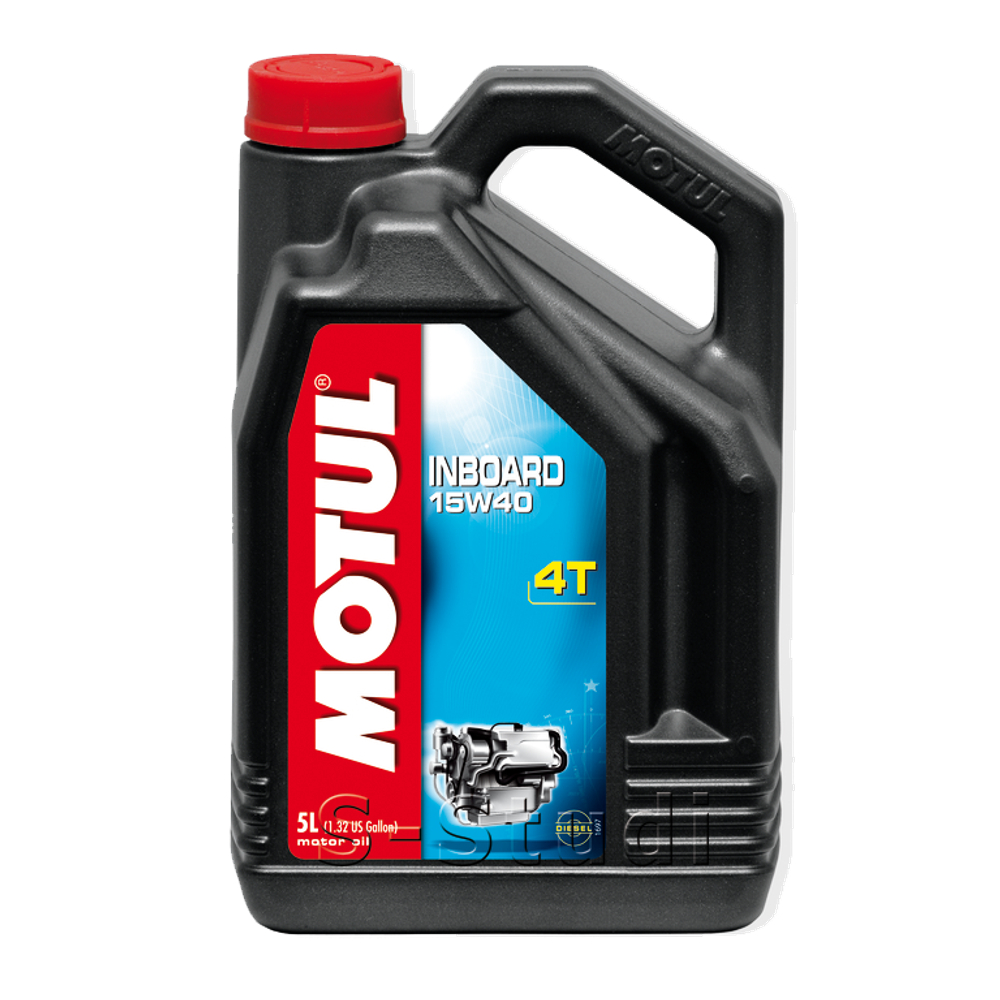 Масло мотор. 4T минерал. Motul Inboard 15w40 2л 101736