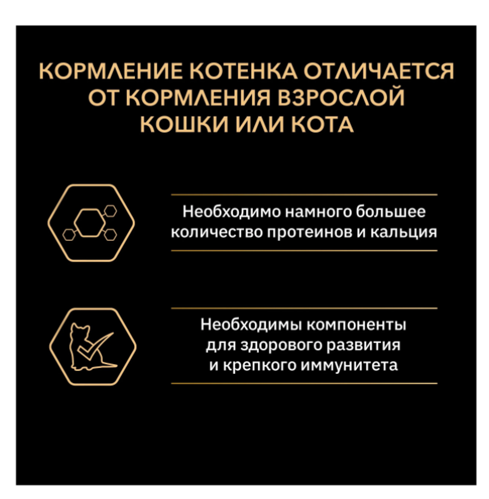 Purina Pro Plan Kitten Delicate Сухой корм для котят с чувствительным пищеварением с индейкой, 200 г