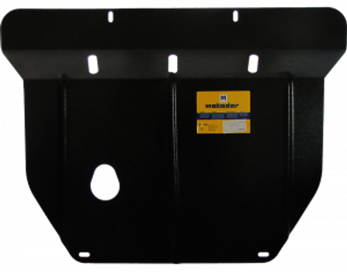 Усиленная защита Motodor картера двигателя, кпп. 2 мм, сталь. для FIAT Punto 1999-2003 арт.00605