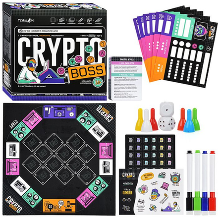 Настольная игра Crypto Boss 14+