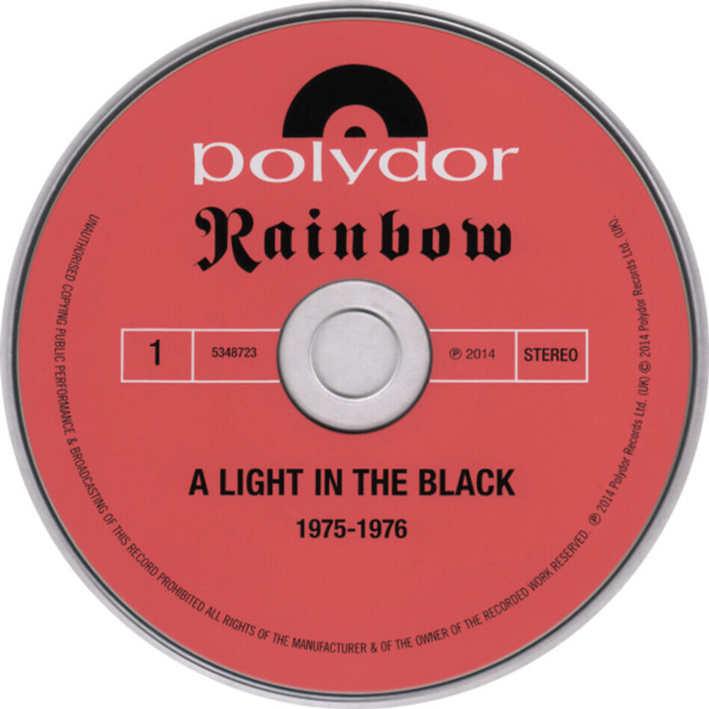 Rainbow / A Light In The Black (5CD+DVD)