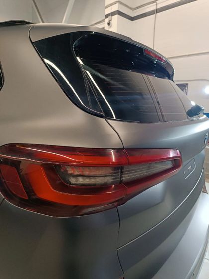 Пленка матовая серая графит Cold Gray Carbins