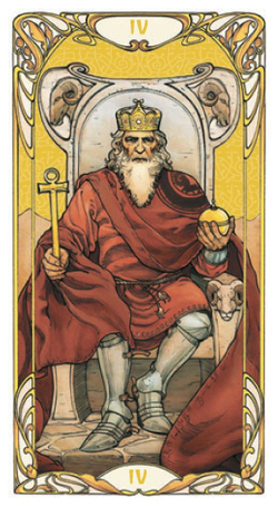 Таро Арт-Нуво Золотое (RUS)