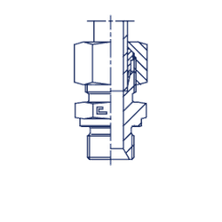 Штуцер FB DS06 BSP 1/4" (в сборе)