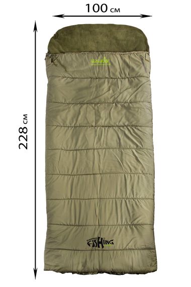 Мешок-одеяло спальный Norfin CARP COMFORT 200 L/R
