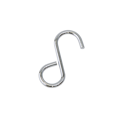 Комплект крючков малых несъемных из 5 шт, хром