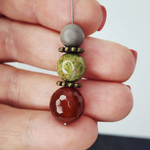 Разделитель для бусин, ювелирный сплав, 9×1.2 мм