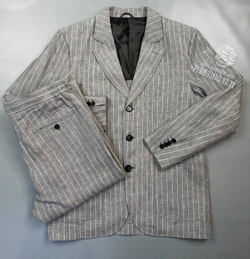 Льняной костюм Brunello Cucinelli