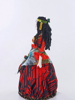 Кукла коллекционная Потешного промысла Цыганка в традиционном наряде