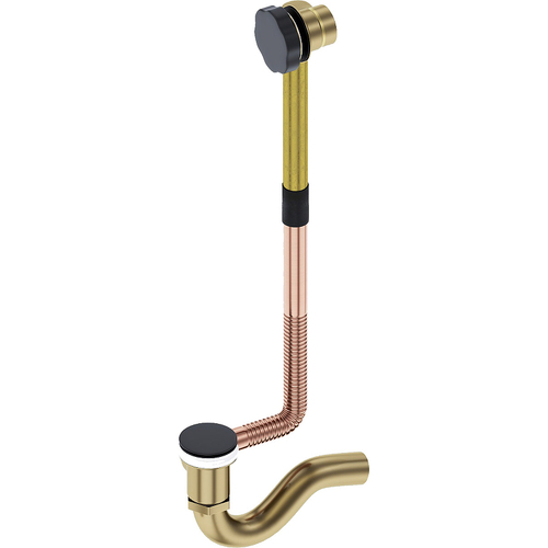 Слив-перелив Timo 8004/03 click-clack Черный