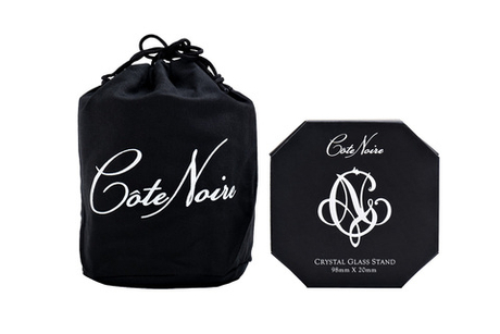 Свеча ароматическая 450г Cote Noire French Morning Tea в стеклянном стакане