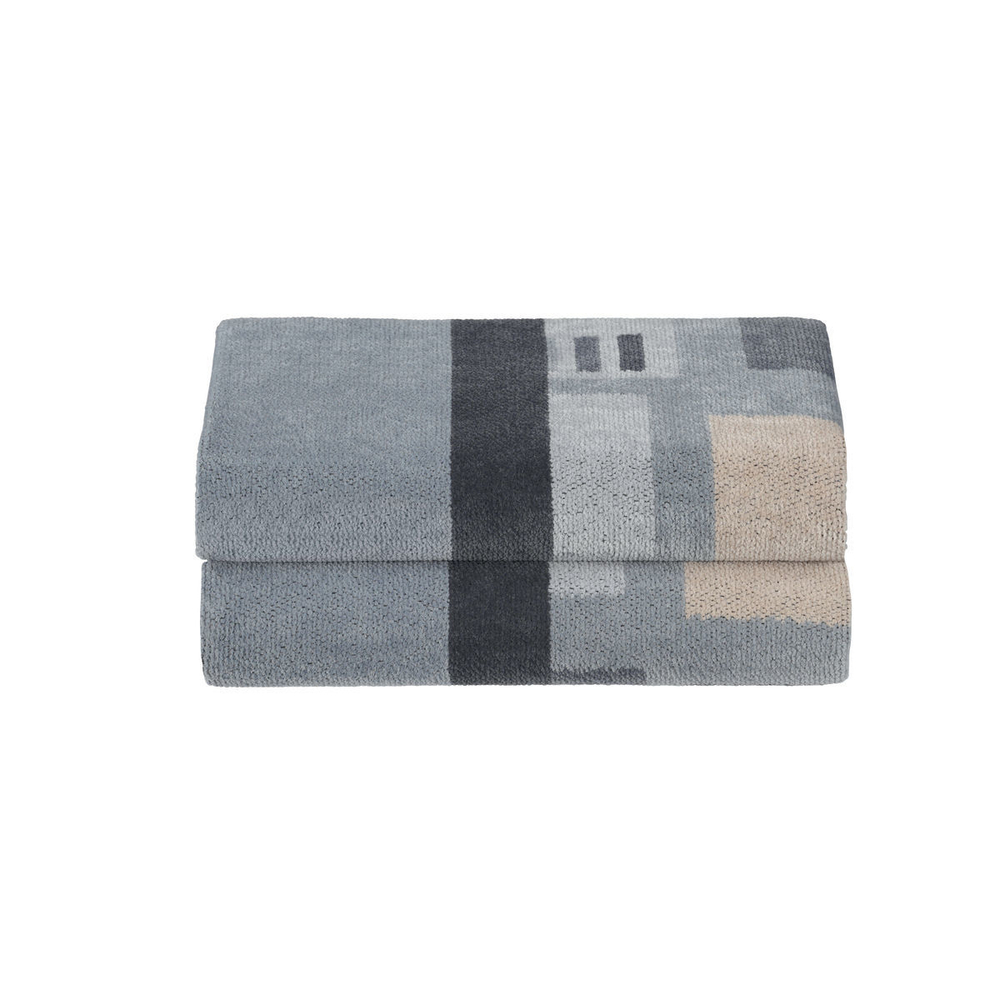 Полотенце 50х100 Feiler New York 211/215 steel grey/slate grey