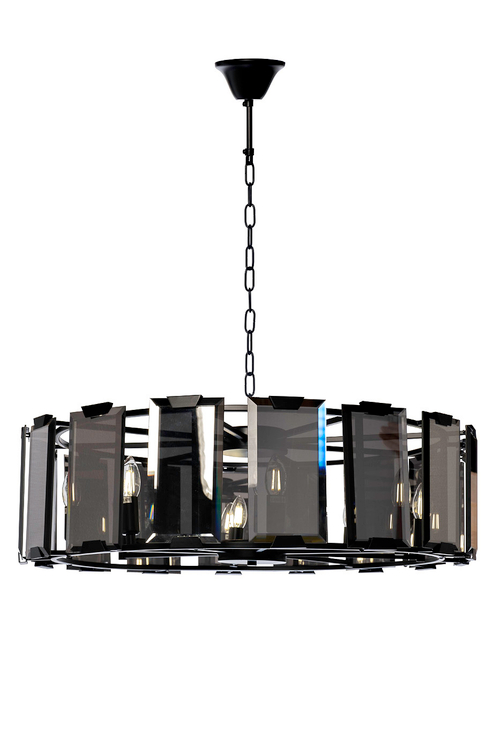 92EL-YG02126-8P Люстра потолочная d80 h.100см