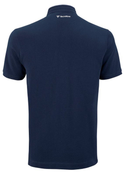 Мужское теннисное поло Tecnifibre Polo Pique 22 - небесный