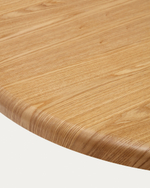 Mailen Овальный стол из шпона ясеня с натуральной отделкой Ø 220 x 100 см