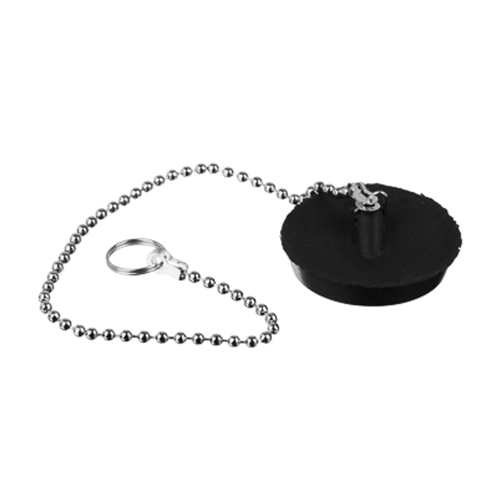 VETTA Пробка для ванны с цепочкой 29см, резина, d4см