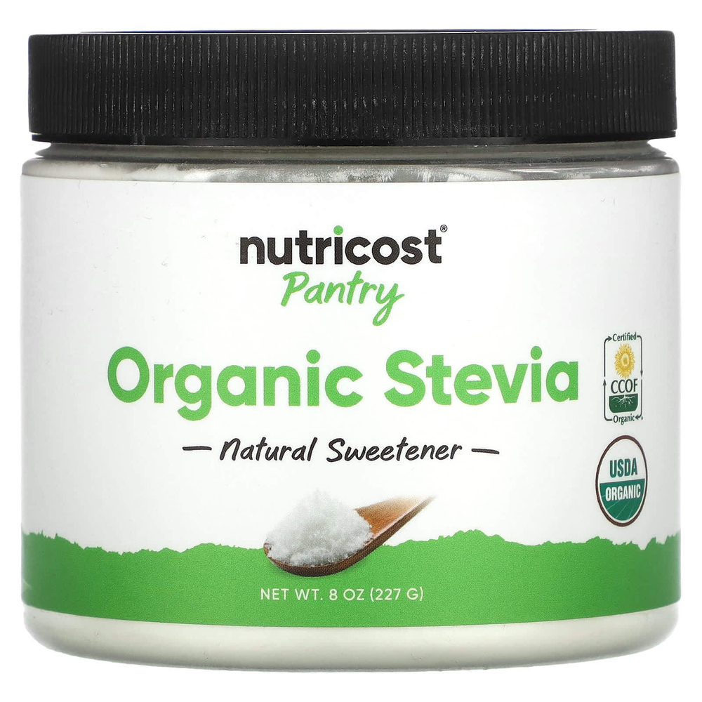 Nutricost, Pantry, органическая стевия, 227 г (8 унций)