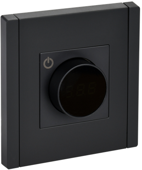 FORTE&PIANO Термостат электронный с индикацией FP152 черный IEK