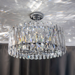 Citilux Ингвар CL334281 Люстра подвесная хрустальная Хром