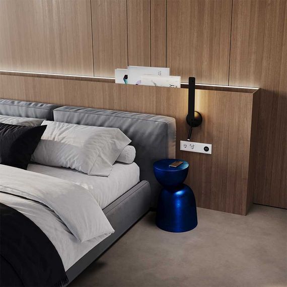 Рамка стеклянная Voltum S70 на 4 поста, (белый, стекло) VLS110401