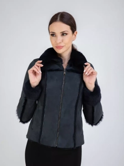 Дубленка натуральная короткая