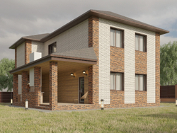 Облицовочный кирпич, коллекция Элит, полный прокрас