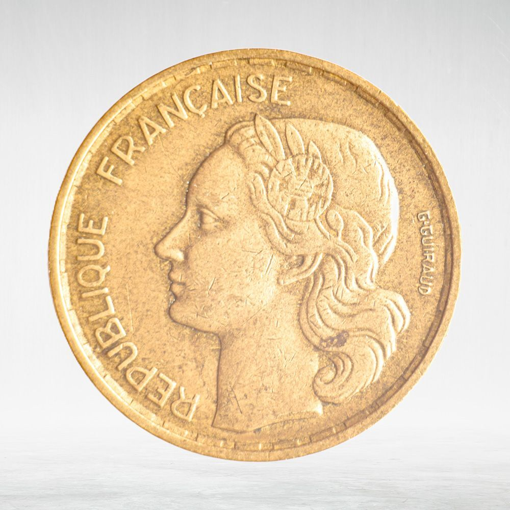 France, 20 Francs 1951 - Signature "G Guiraud" B, VF