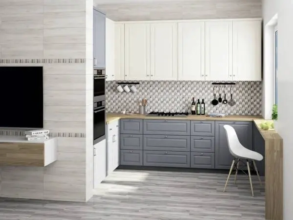 Керамогранит LB Ceramics Альбервуд Белый 20x60 см (6264-0063)