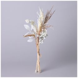 ЦВЕТОЧНАЯ КОМПОЗИЦИЯ ИЗ ПОМПАСНОЙ ТРАВЫ ДЛИНА 45СМ