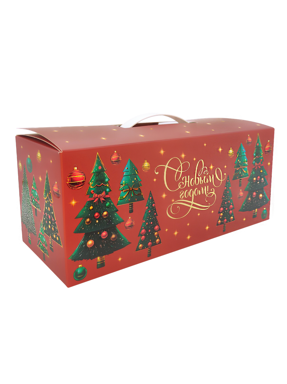 Коробка подарочная "Новый Год" 30*10*12см