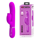 Вибратор-кролик Baile Pretty Love Gigi, пульсация, 22,8 см