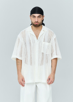 Рубашка из кружева | white lotus