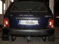 Фаркоп оцинкованный Galia L022C для Лада 4x4 Нива Урбан 2014-(паспорт и сертификат в комплекте)(без электрики)