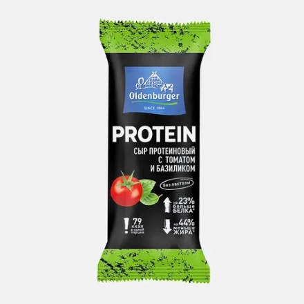 Сыр протеиновый с томатом и базиликом 30% Oldenburger 150г